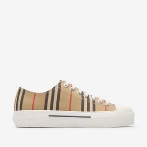 Burberry Check Striped Sneakers